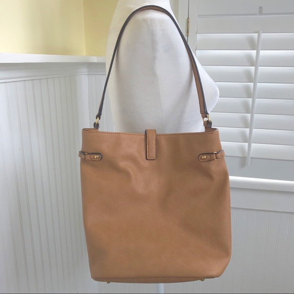 Tommy Hilfiger Tan Imitation Leather Shoulder Bag - Picture 2 of 5